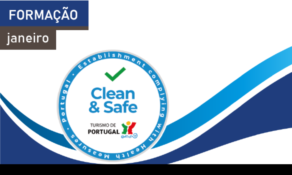 Novas ações​ de formação do Programa Clean & Safe em janeiro de 2021